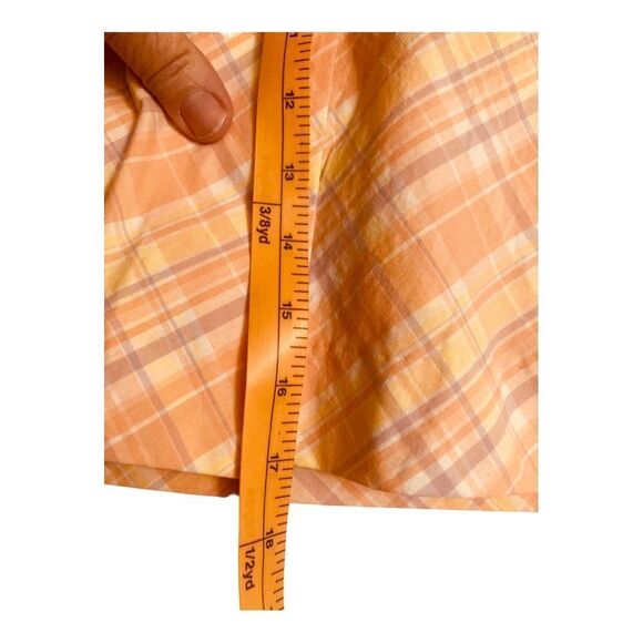 Sonoma Orange Checkered Skort - Picture 5 of 8